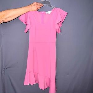 Ruffle Pink Dress